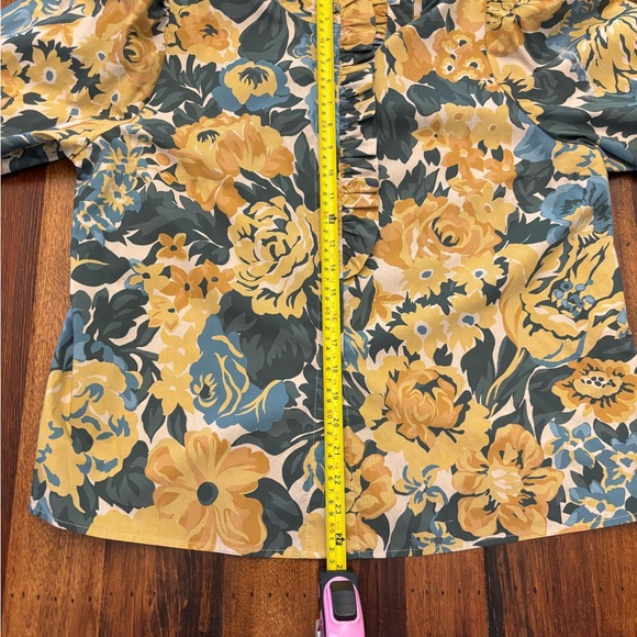 Sezane Coline Shirt in Garden Flowers - Picture 8 of 8